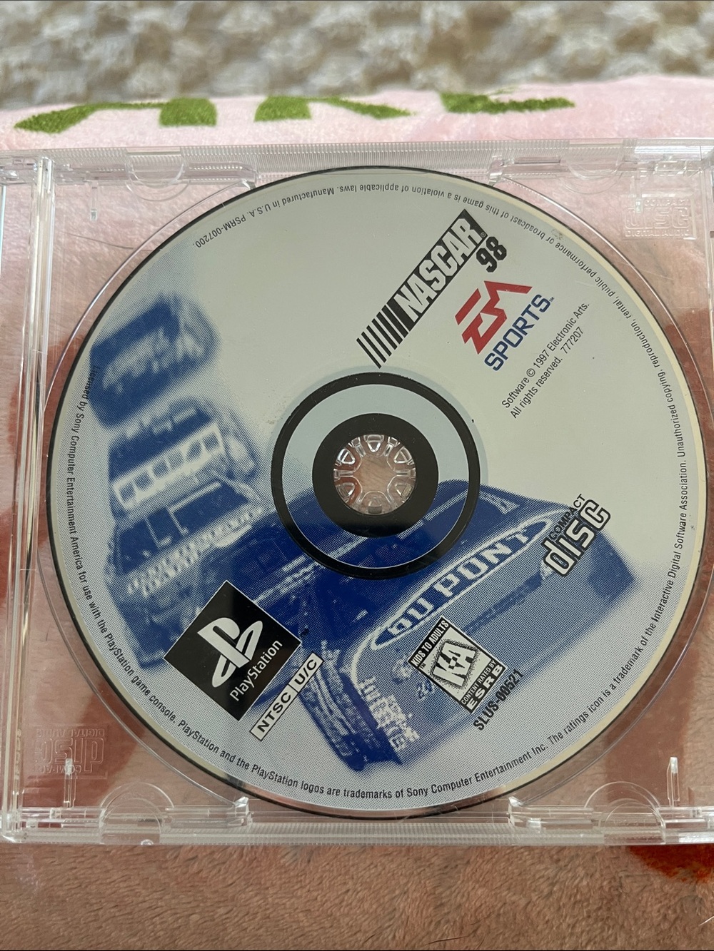 NASCAR PlayStation video game